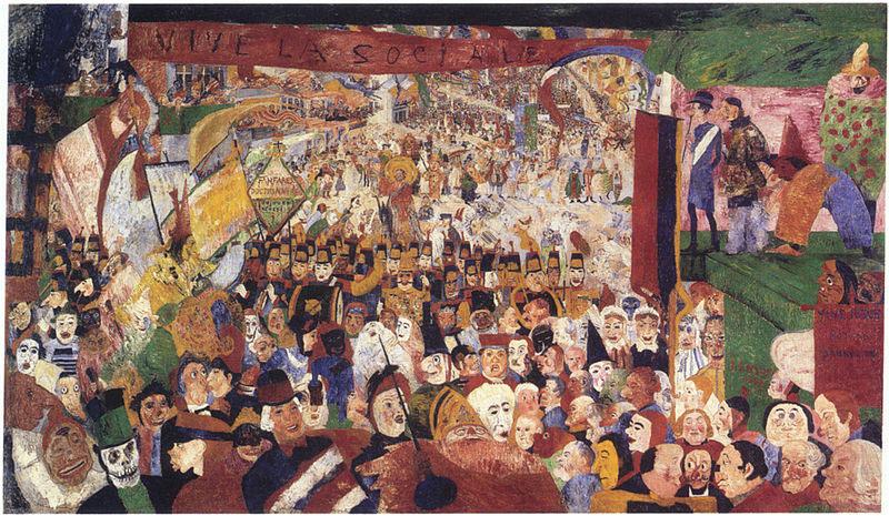 Christ's Entry into Brussels, James Ensor